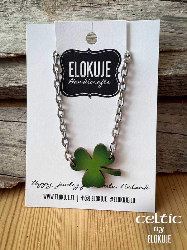Celtic-ketjurannekoru – shamrock