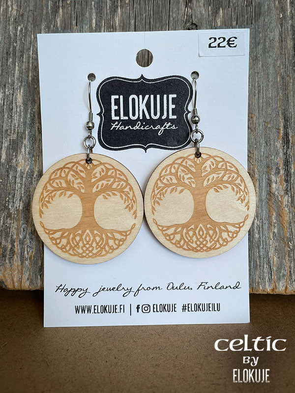 Celtic-korvakorut – iso Tree of Life