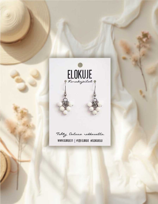 JaloKuje – Kuukivi-korvakorut *UUTTA*