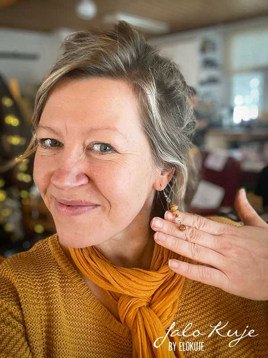 JaloKuje-kivikorvikset, aventuriini