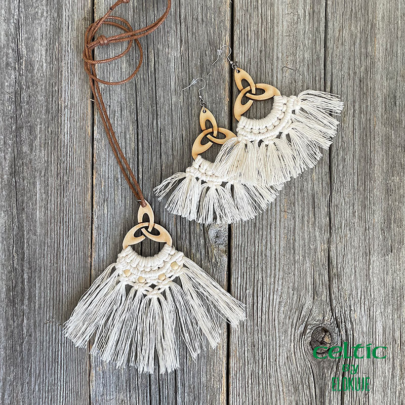 Celtic Trinity Macrame -lahjapakkaus