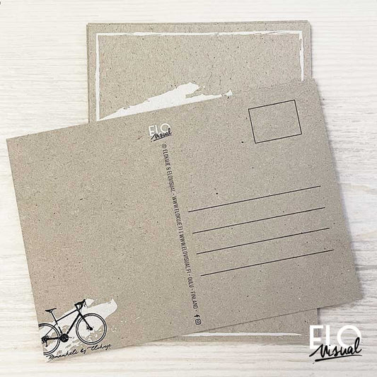 Postikortti, gravelpyörä