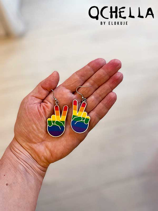 Pride Peace #2 -korvakorut