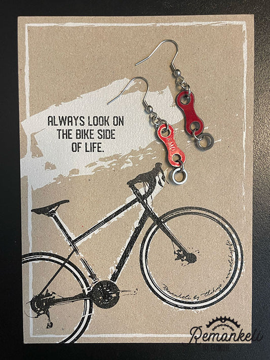 Remankeli pyöränketjukorvakorut postikortissa