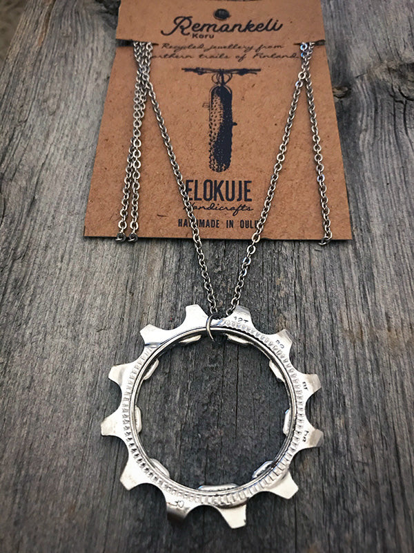 Remankeli bicycle chain necklace