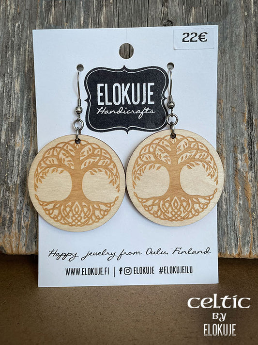 Celtic-korvakorut – iso Tree of Life