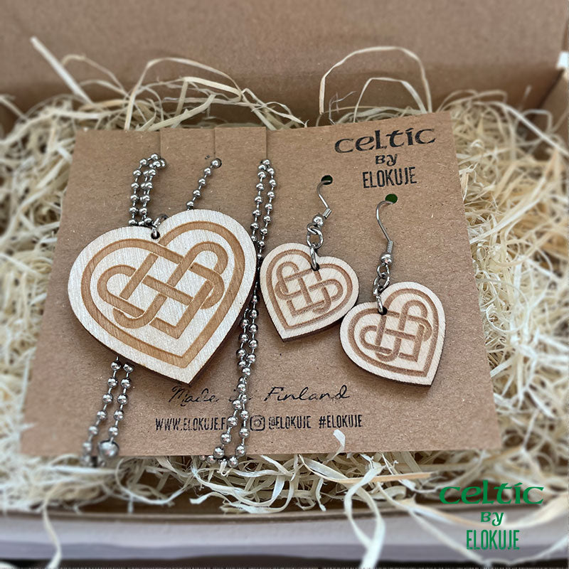 Celtic Heart Knot -lahjapakkaus