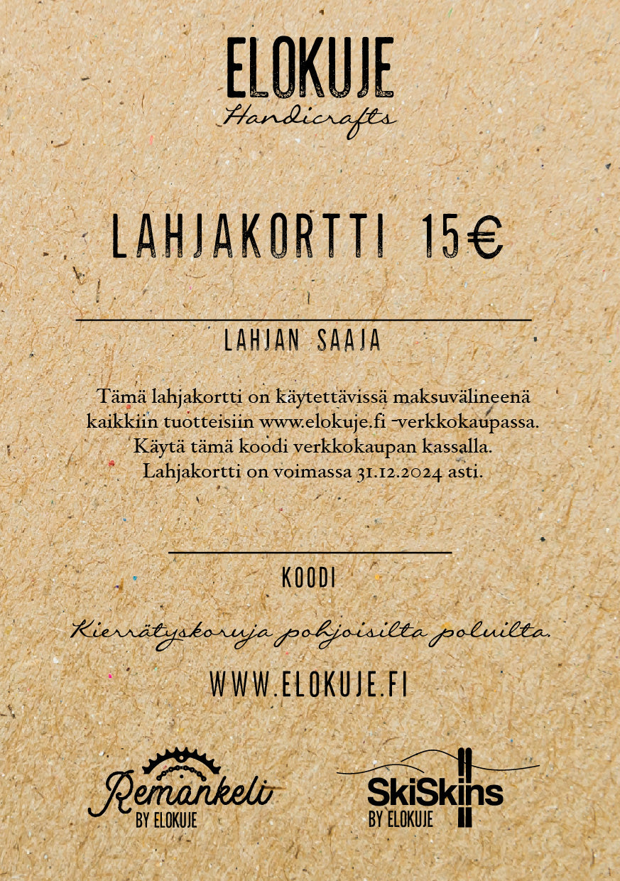 Elokuje Gift Card