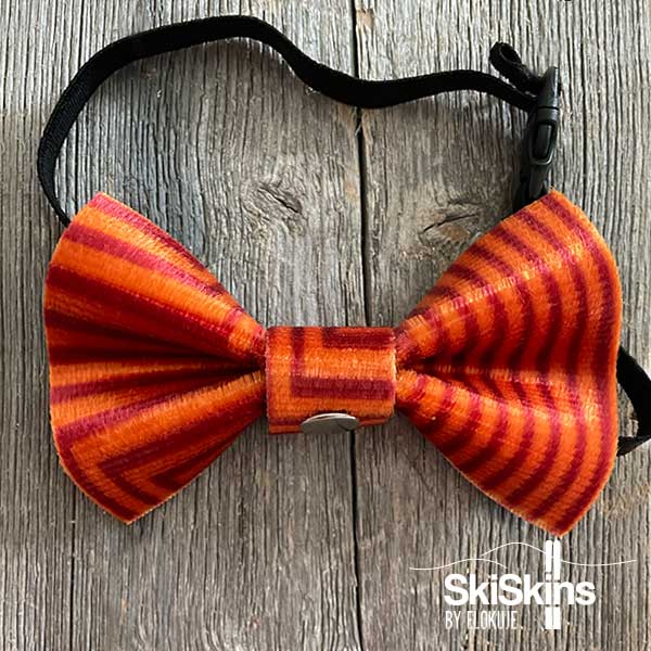 SkiSkins-rusetti, puna-oranssi