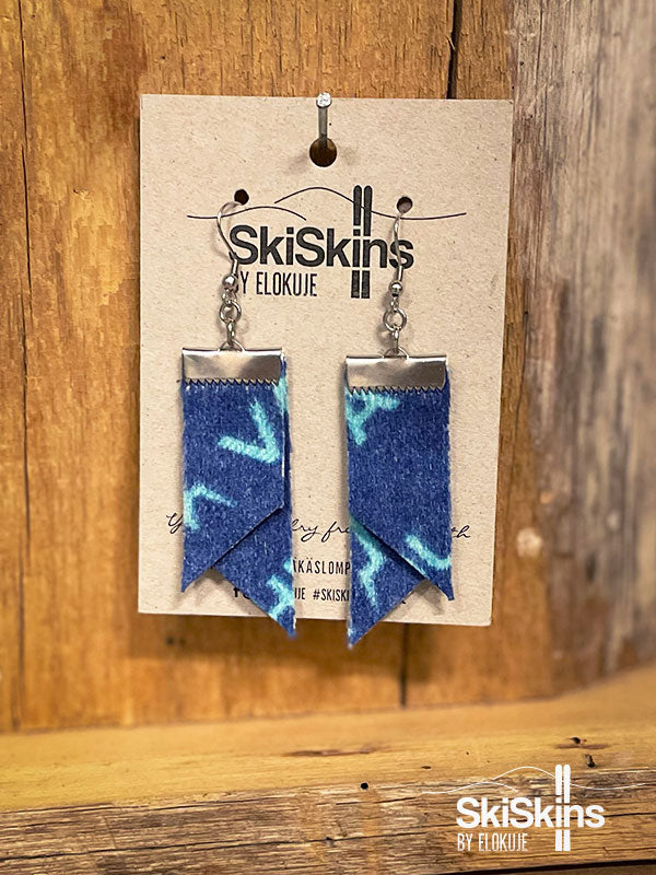 SkiSkins-korvakorut Kohla Tirol, siniturkoosi