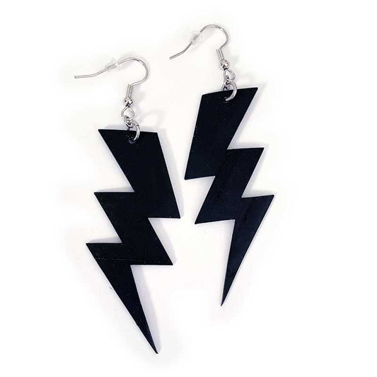Remankeli innertube earrings - "Lightning"