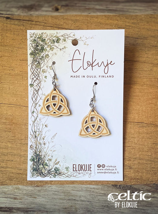 Trinity Knot (Triquetra) earrings, Celtic Collection, #2