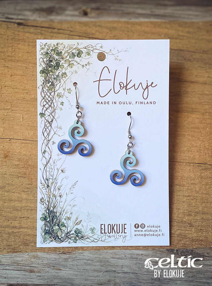 Celtic-korvakorut – Triskelion
