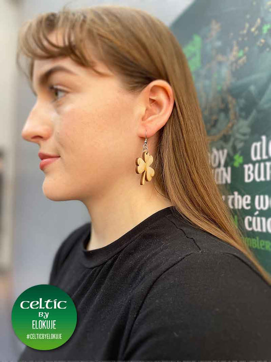Celtic Shamrock Earrings
