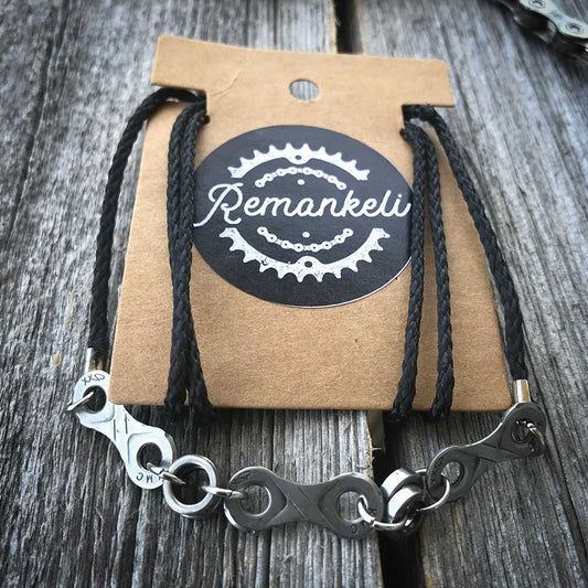 Remankeli bicycle chain necklace
