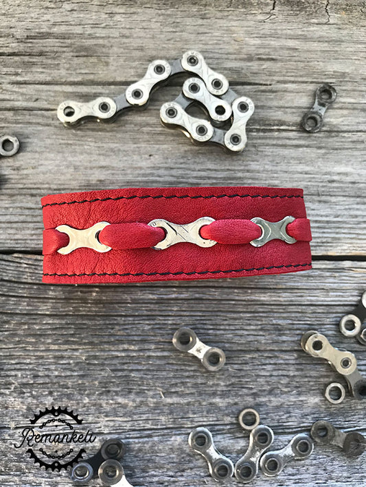 Remankeli surplus leather bracelet